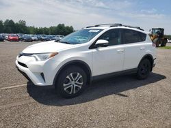 Toyota Vehiculos salvage en venta: 2017 Toyota Rav4 LE