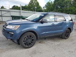 Salvage cars for sale at Hurricane, WV auction: 2019 Ford Explorer XLT