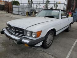 1986 Mercedes-Benz 560 SL en venta en Wilmington, CA