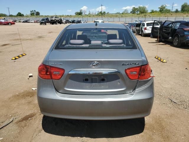 2010 Hyundai Elantra Blue