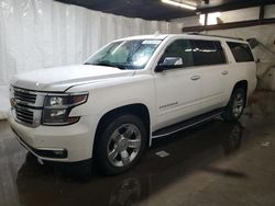 Salvage cars for sale at Ebensburg, PA auction: 2016 Chevrolet Suburban K1500 LTZ