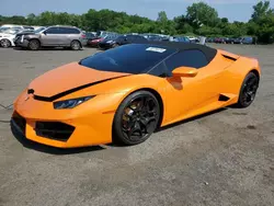 Salvage cars for sale at New Britain, CT auction: 2019 Lamborghini Huracan