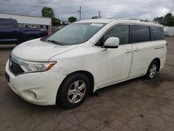 Salvage cars for sale at New Britain, CT auction: 2012 Nissan Quest S