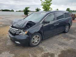 Vehiculos salvage en venta de Copart Mcfarland, WI: 2012 Honda Odyssey EXL