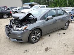 Salvage cars for sale at Seaford, DE auction: 2021 Nissan Versa SV