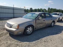 Salvage cars for sale at Lumberton, NC auction: 2004 Cadillac Deville