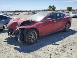 Salvage cars for sale from Copart Antelope, CA: 2016 Tesla Model S