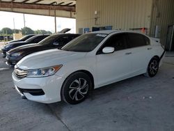 Honda Accord lx salvage cars for sale: 2017 Honda Accord LX