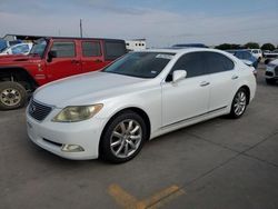 Lexus ls 460 salvage cars for sale: 2007 Lexus LS 460