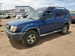 Salvage cars for sale at Colorado Springs, CO auction: 2001 Nissan Xterra XE
