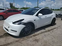 Carros salvage para piezas a la venta en subasta: 2022 Tesla Model Y