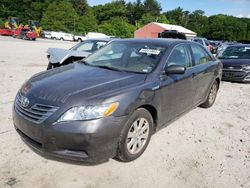 Salvage cars for sale at Mendon, MA auction: 2007 Toyota Camry Hybrid