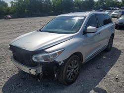 Salvage cars for sale at Madisonville, TN auction: 2013 Infiniti JX35