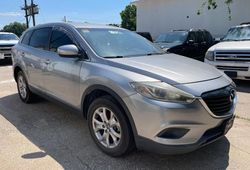 Salvage cars for sale at Grand Prairie, TX auction: 2015 Mazda CX-9 Sport