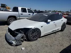 Salvage cars for sale at Sacramento, CA auction: 2018 Tesla Model S