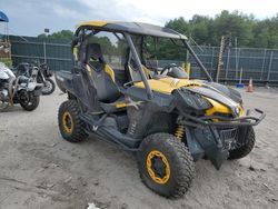 Salvage motorcycles for sale at Duryea, PA auction: 2013 Can-Am Commander 1000 X