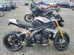 Triumph salvage cars for sale: 2022 Triumph Speed Triple 1200 RS