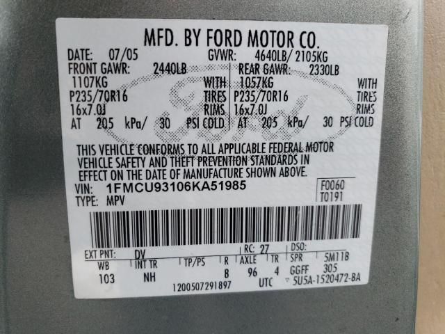 2006 Ford Escape XLT