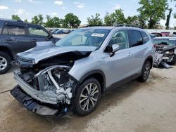 Salvage cars for sale at Bridgeton, MO auction: 2024 Subaru Forester Limited