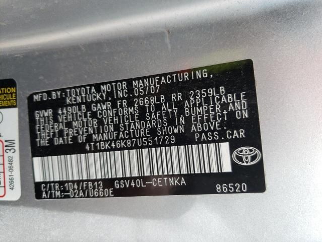 2007 Toyota Camry LE