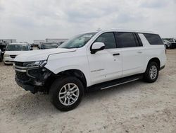 Salvage cars for sale from Copart New Braunfels, TX: 2021 Chevrolet Suburban C1500  LS