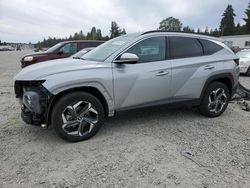 Salvage cars for sale from Copart Graham, WA: 2022 Hyundai Tucson Limited