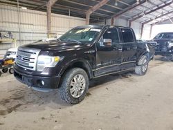 2013 Ford F150 Supercrew en venta en Greenwell Springs, LA