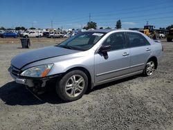 Salvage cars for sale at Eugene, OR auction: 2007 Honda Accord EX