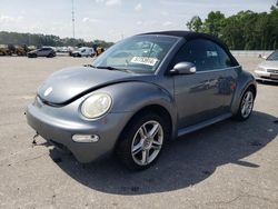 Volkswagen salvage cars for sale: 2004 Volkswagen New Beetle GLS