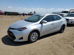 Salvage cars for sale at Brighton, CO auction: 2018 Toyota Corolla L