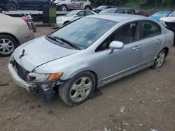 Salvage cars for sale at Marlboro, NY auction: 2006 Honda Civic LX