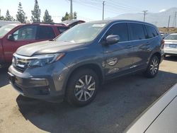 Salvage cars for sale from Copart Rancho Cucamonga, CA: 2019 Honda Pilot EXL