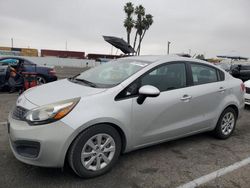 Salvage cars for sale from Copart Van Nuys, CA: 2014 KIA Rio LX