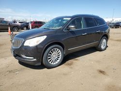 Salvage cars for sale at Brighton, CO auction: 2013 Buick Enclave