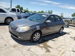 Salvage cars for sale at Pekin, IL auction: 2008 Hyundai Elantra GLS