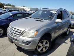 Salvage cars for sale at Martinez, CA auction: 2006 Mercedes-Benz ML 500