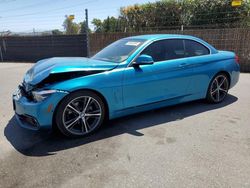 Salvage cars for sale at San Martin, CA auction: 2019 BMW 430I