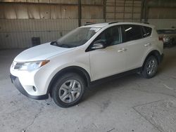 Salvage cars for sale at Des Moines, IA auction: 2014 Toyota Rav4 LE