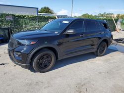 Salvage cars for sale at Orlando, FL auction: 2022 Ford Explorer Police Interceptor
