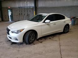 Salvage cars for sale from Copart Chalfont, PA: 2017 Infiniti Q50 Premium