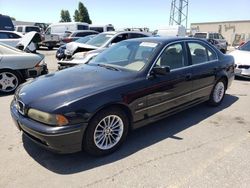 Salvage cars for sale at Hayward, CA auction: 2001 BMW 540 I Automatic