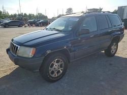 Salvage cars for sale at Bridgeton, MO auction: 2001 Jeep Grand Cherokee Laredo