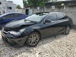 Toyota Camry le salvage cars for sale: 2017 Toyota Camry LE