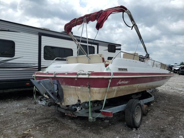 1996 Hurricane Boat