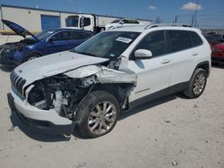 Salvage cars for sale at Haslet, TX auction: 2017 Jeep Cherokee Limited