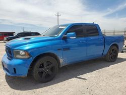 Salvage cars for sale from Copart Andrews, TX: 2018 Dodge RAM 1500 Sport