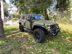 Salvage cars for sale from Copart Marlboro, NY: 2015 Jeep Wrangler Unlimited Sport