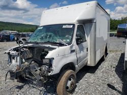 Salvage cars for sale from Copart Grantville, PA: 2021 Ford Econoline E350 Super Duty Cutaway Van