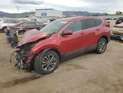 Salvage cars for sale at Colorado Springs, CO auction: 2021 Honda CR-V EX