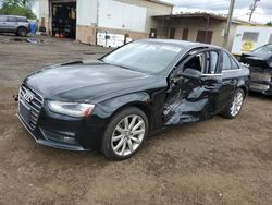 Salvage cars for sale at New Britain, CT auction: 2013 Audi A4 Premium Plus